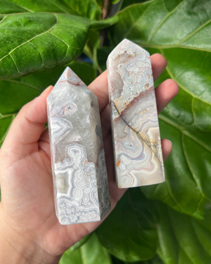 Crazy Lace Agate Tower - Pick Your Own