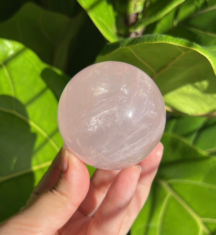 Rose Quartz Sphere