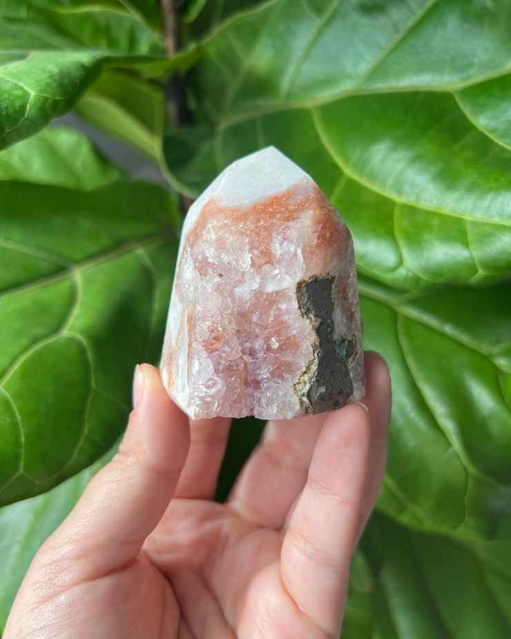 Pink Amethyst Point