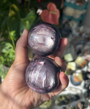 Small Mica Lepidolite Sphere - Pick Your Own
