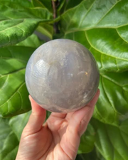XL Blue Rose Quartz Sphere