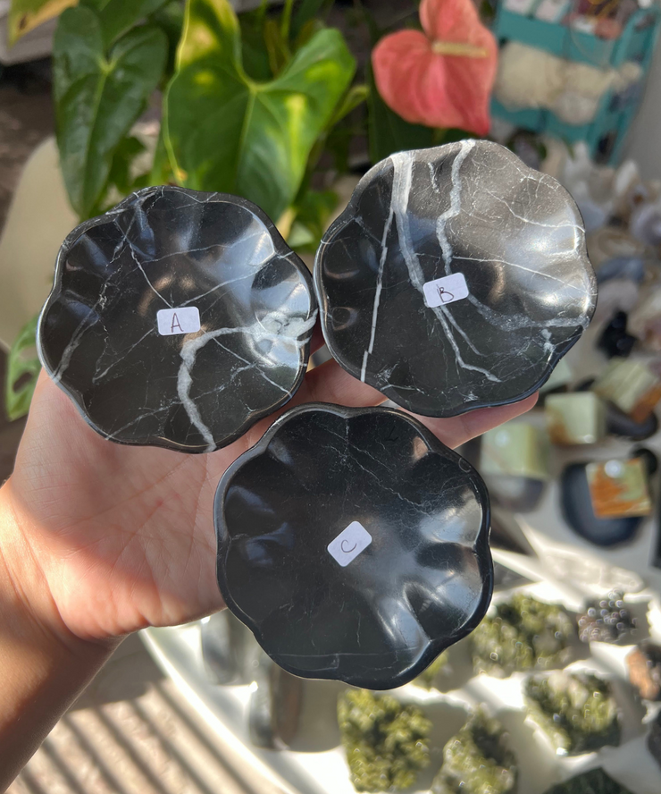 Black Marble Bowl