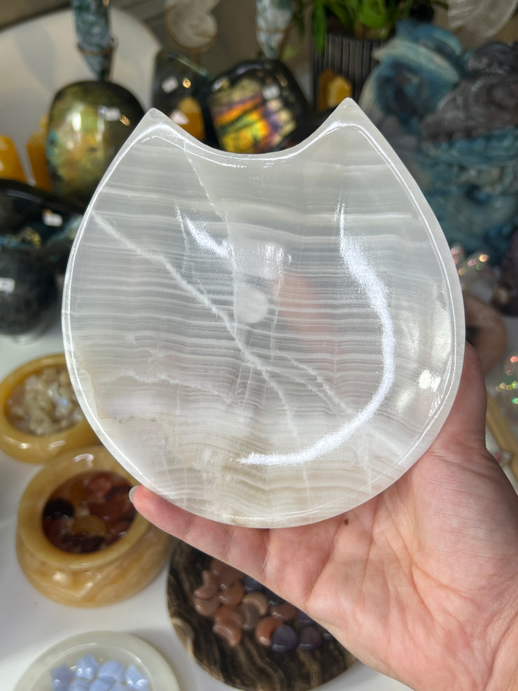 Onyx Cat Bowl - Pick Your Own