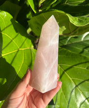 Rose Quartz Obelisk