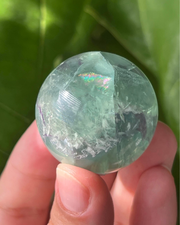 Snowflake Fluorite Mini Sphere