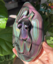 Rainbow Obsidian Goddess