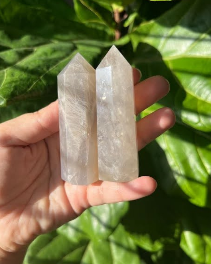 Blue Rose Quartz Tower - Pick Your Own