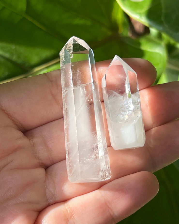 White Amphibole Quartz - Pick Your Own