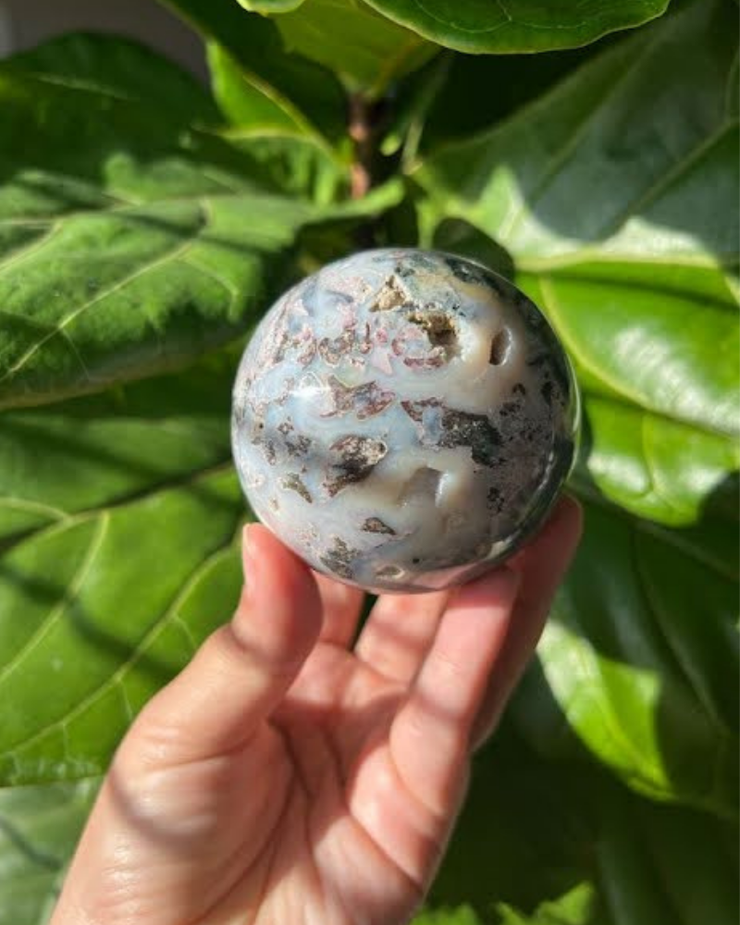Ocean Jasper Sphere