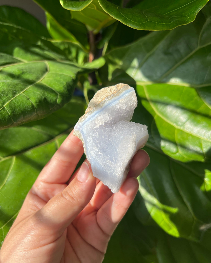 Raw Blue Lace Agate