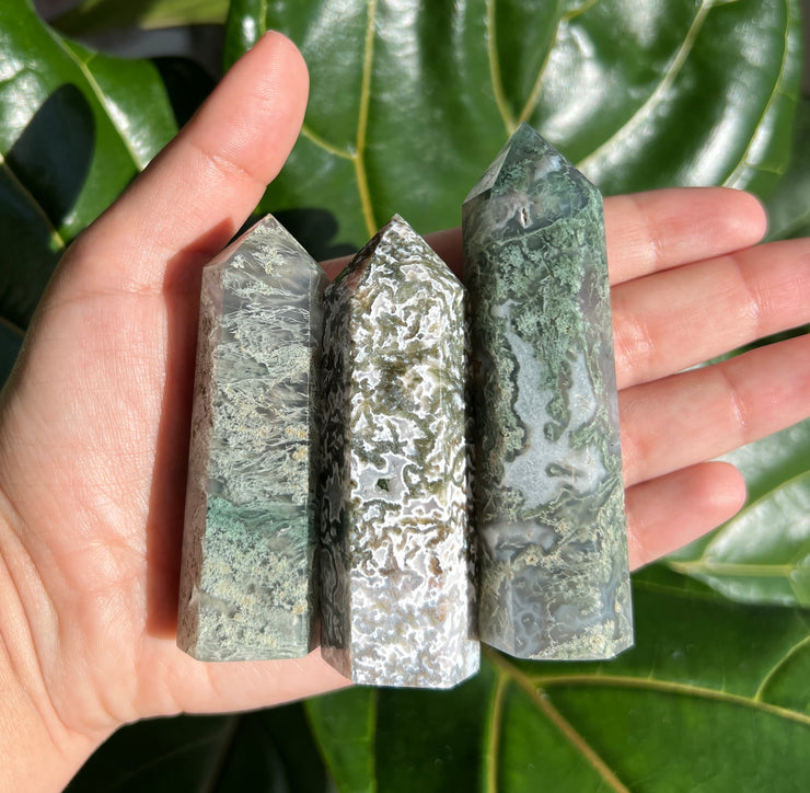 Moss Agate Point - Pick Your Own