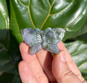 Moss Agate Butterfly