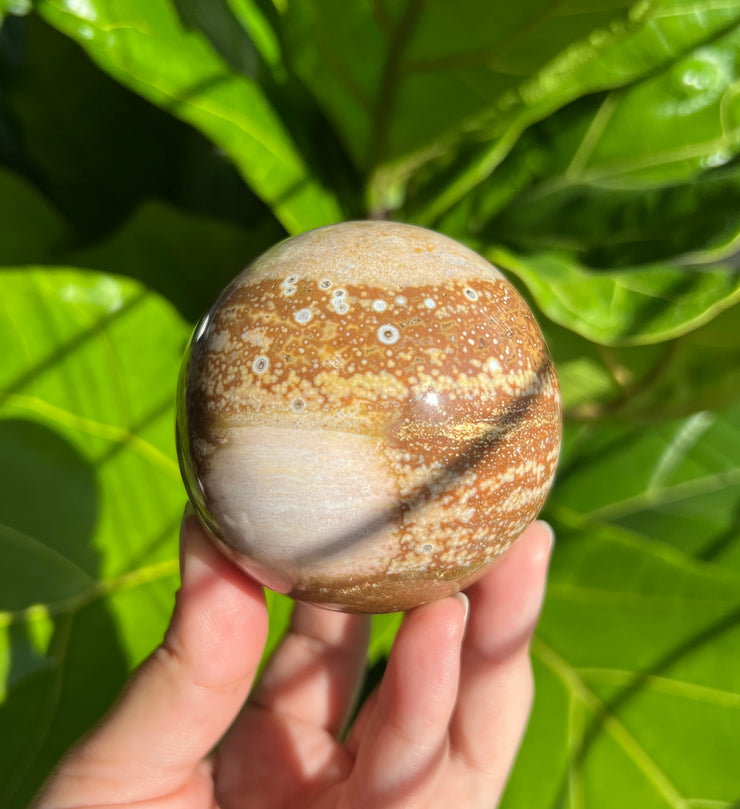 Ocean Jasper Sphere