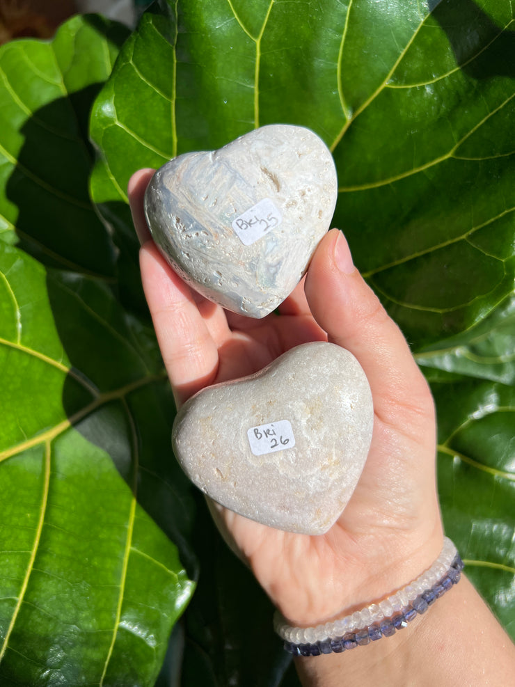 Pink Amethyst Heart - Pick Your Own