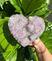 XL Amethyst Heart G