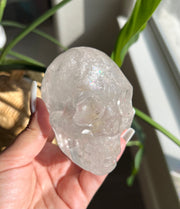 Clear Quartz Skull