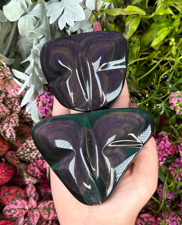 Rainbow Obsidian Butterfly - Pick Your Own
