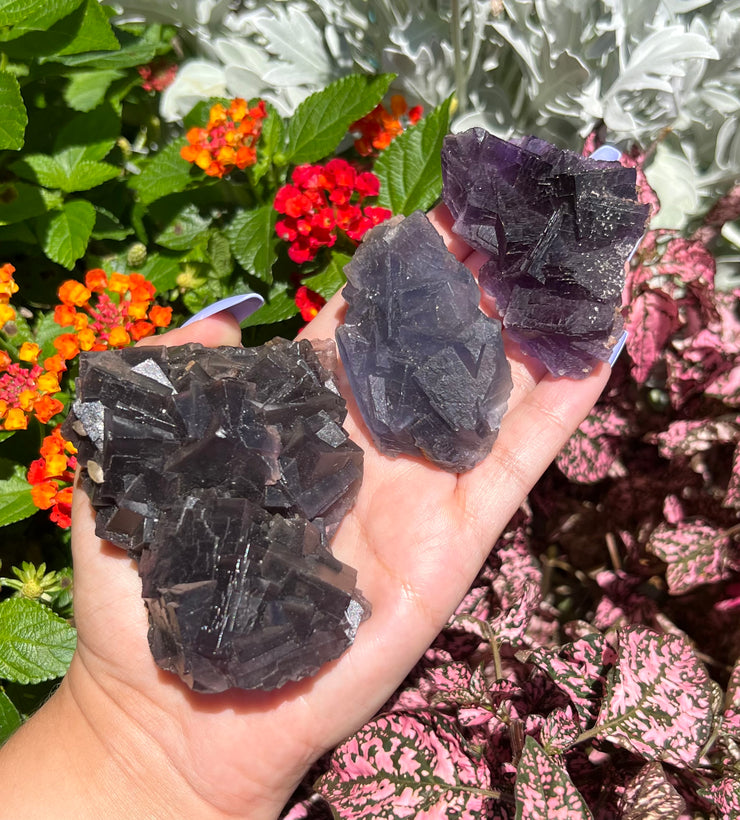 Raw Cubic  Fluorite - Pick Your Own
