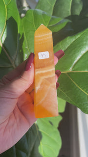 Orange Calcite Tower - Pick Your Own