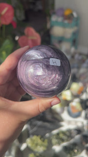 Medium Mica Lepidolite Sphere - Pick Your Own