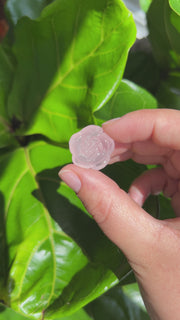 Rose Quartz Mini Flower