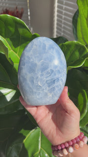 Blue Calcite Freeform