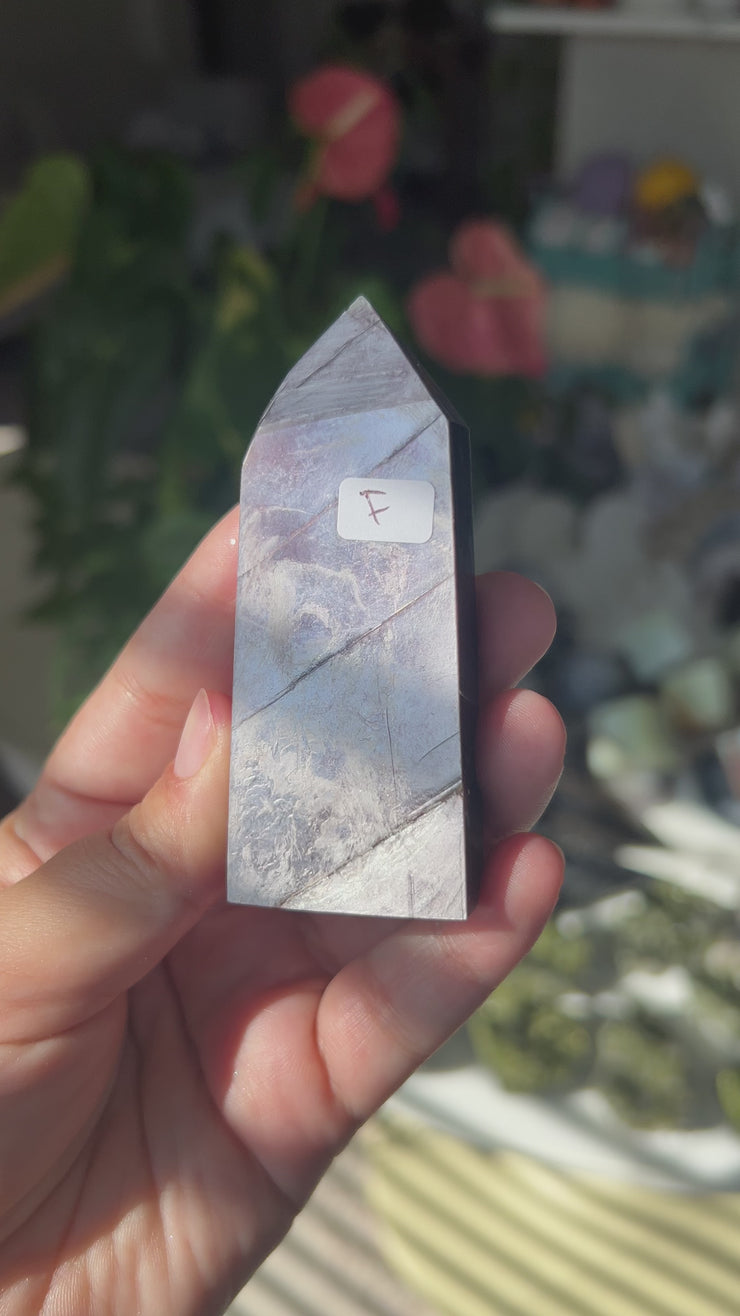 Mica Lepidolite Tower - Pick Your Own