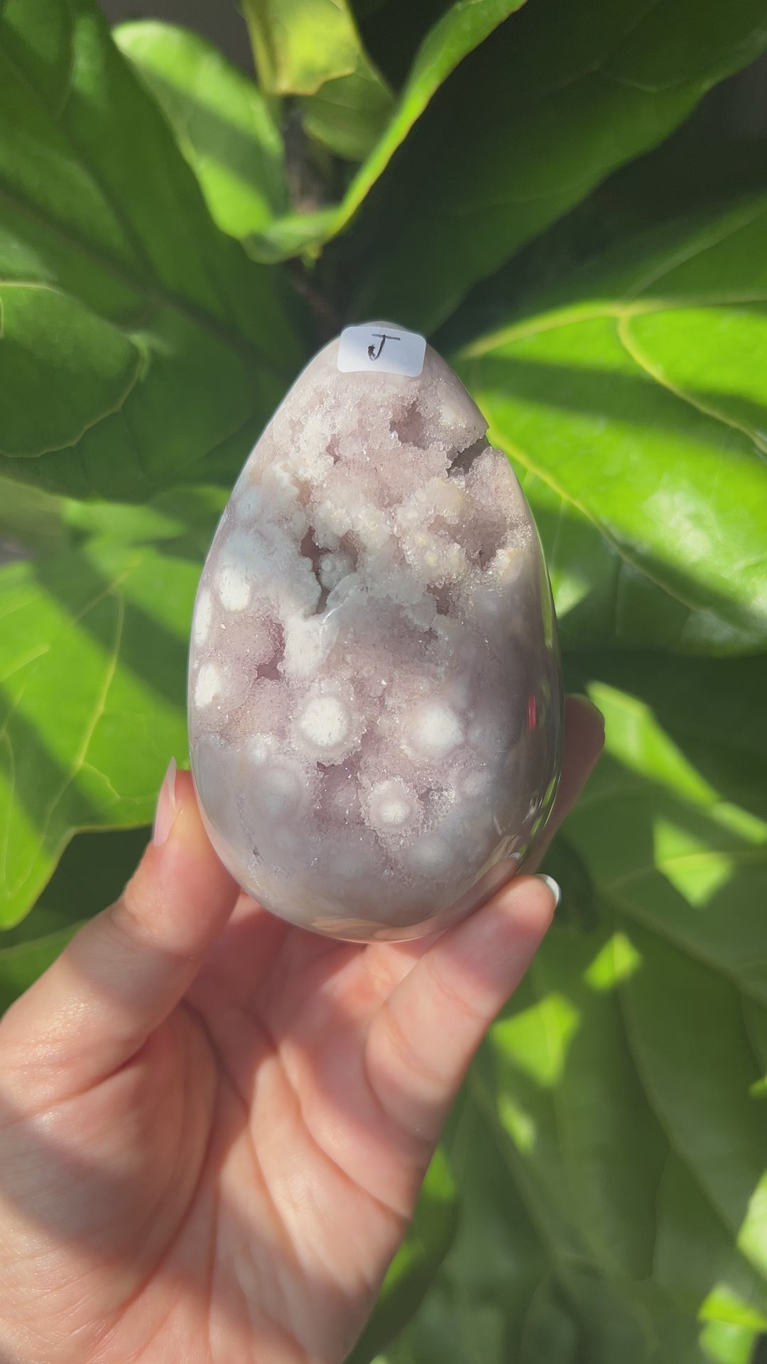 Pink Amethyst x Flower Agate Egg - Pick Your Own – Faerie Goddess Gems
