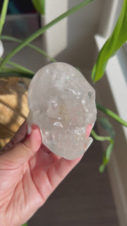 Clear Quartz Skull