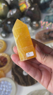 Orange Calcite Point - Pick Your Own