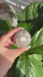 Flower Agate Sphere - Pick Your Own