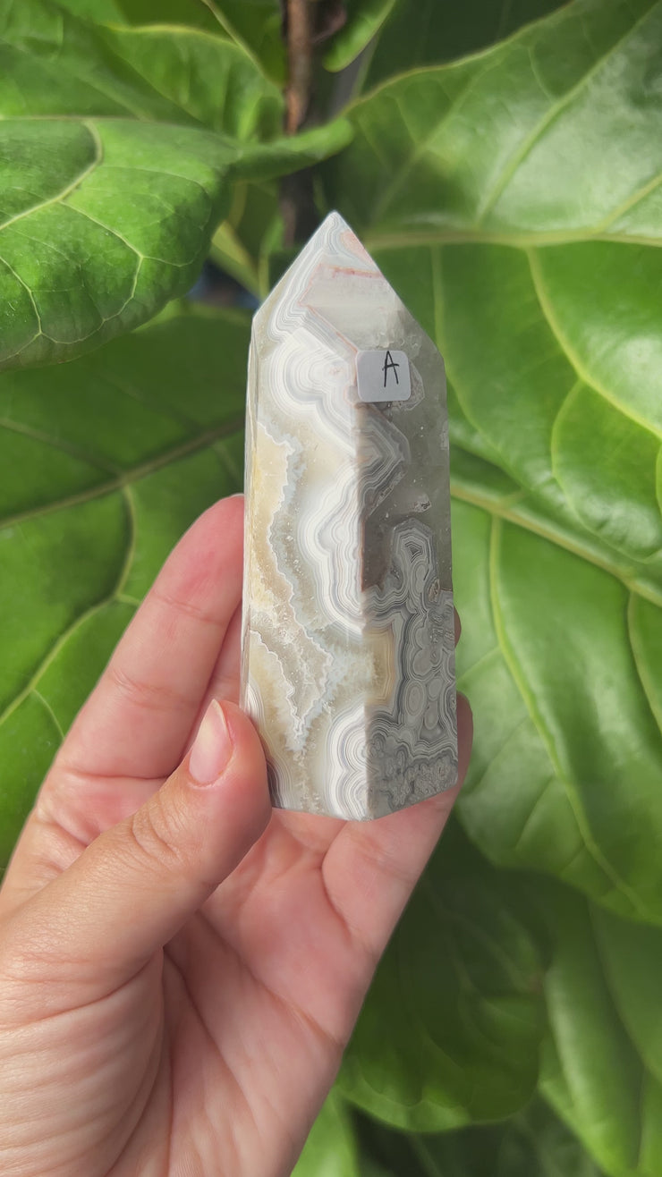 Crazy Lace Agate Tower - Pick Your Own