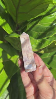 High Quality Flower Agate Tower - Pick Your Own