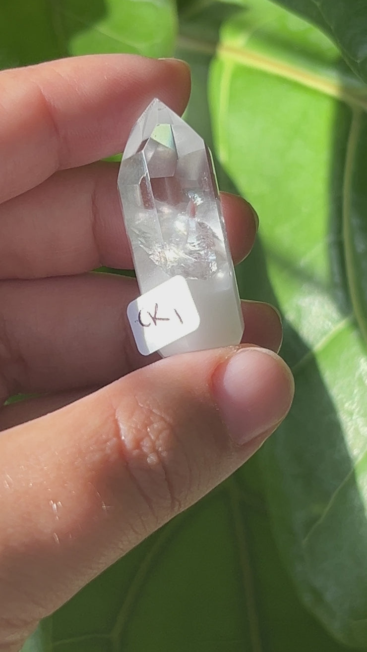 White Amphibole Quartz - Pick Your Own