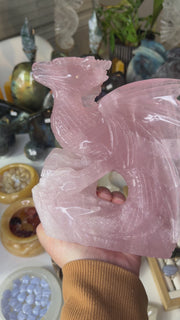 Rose Quartz Dragon