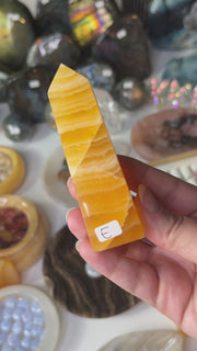 Orange Calcite Point - Pick Your Own