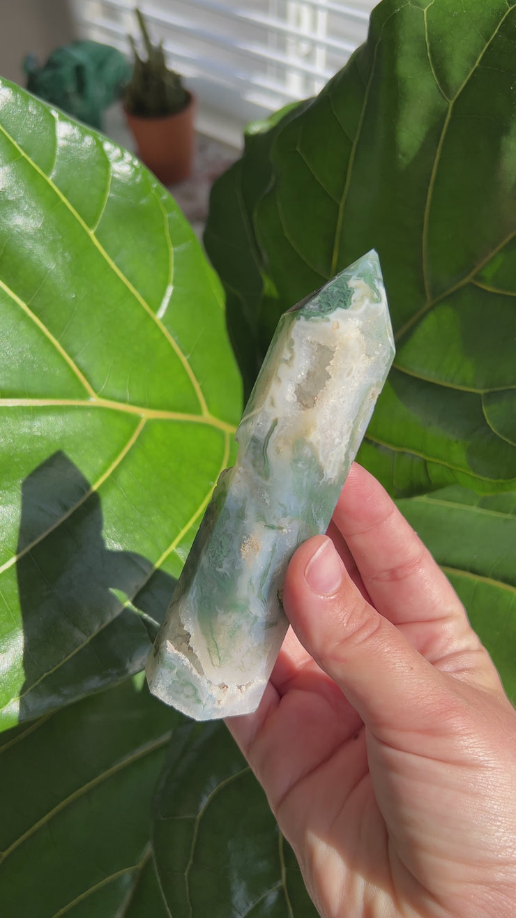 Moss Agate Tower - Pick Your Own
