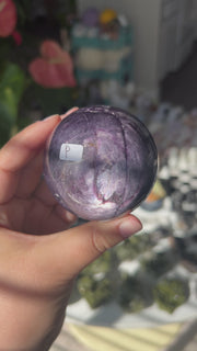 Medium Mica Lepidolite Sphere - Pick Your Own