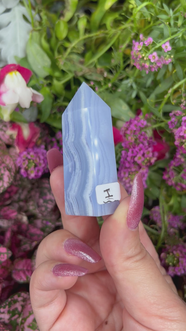 Blue Lace Agate Point (A) - Pick Your Own