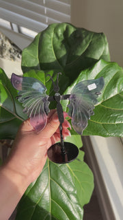 Fluorite Butterfly on Stand