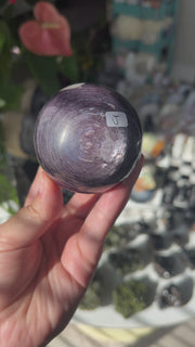 Medium Mica Lepidolite Sphere - Pick Your Own