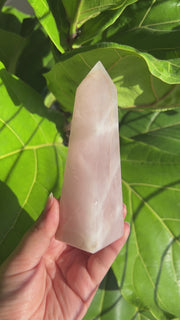 Rose Quartz Obelisk