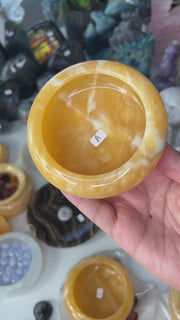 Orange Calcite Dish - Pick Your Own