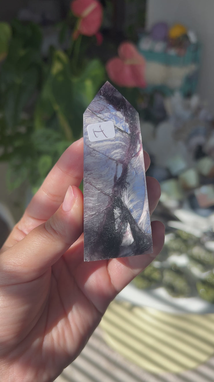 Mica Lepidolite Tower - Pick Your Own