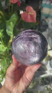 XL Mica Lepidolite Sphere