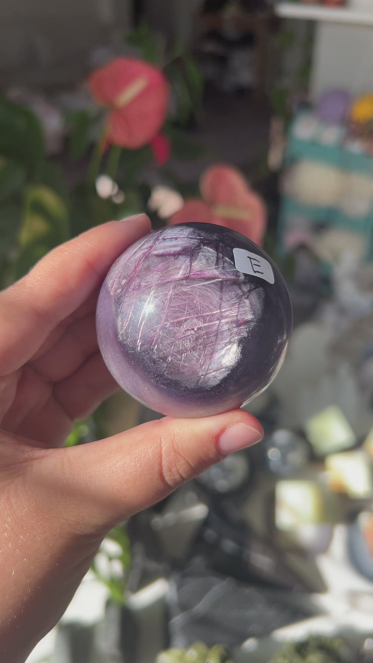 Small Mica Lepidolite Sphere - Pick Your Own