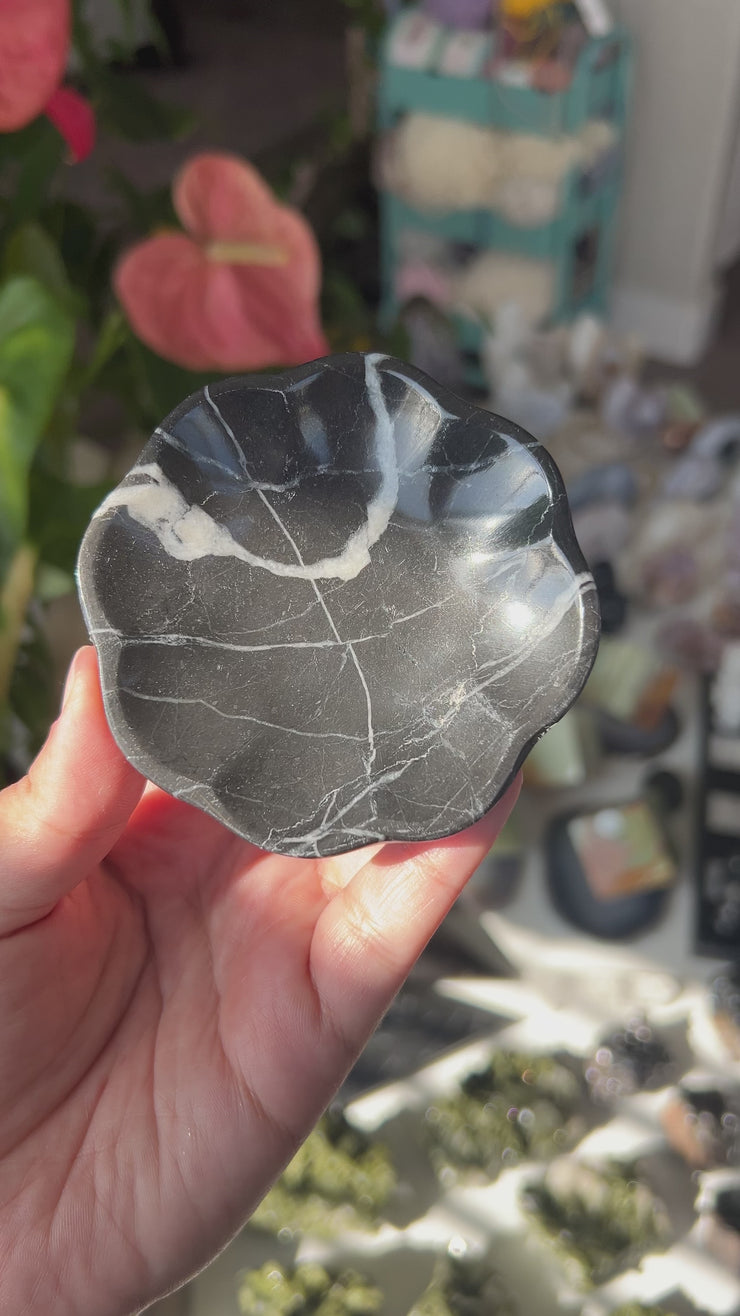Black Marble Bowl