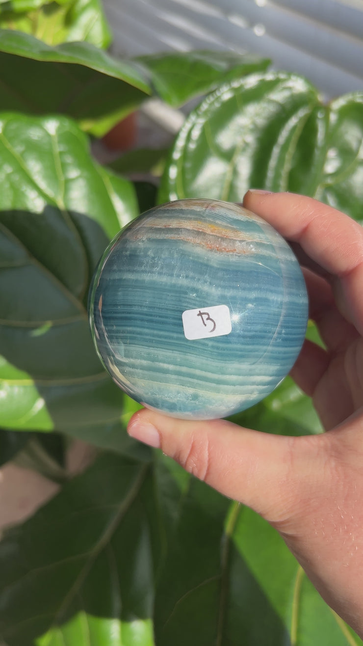 Blue Onyx Sphere - Pick Your Own