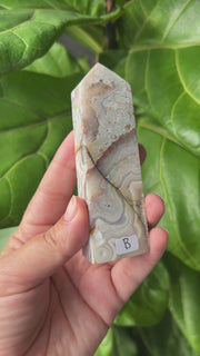 Crazy Lace Agate Tower - Pick Your Own