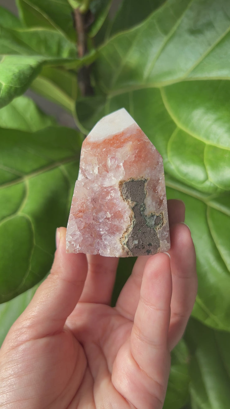 Pink Amethyst Point